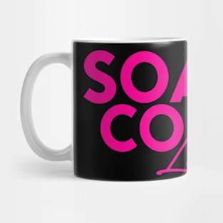 Soap Con Live Pink Only Logo Mug